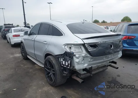 2016 Mercedes-Benz Amg Gle 63 Coupe S 4Matic z USA, uszkodzony, nr VIN 4JGED7FB5GA048864